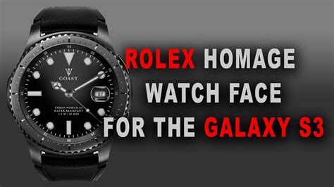 samsung gear s3 rolex zifferblatt download|Rolex Submariner on Samsung Gear S3 with custom hands.